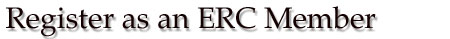 Register as an ERC Member